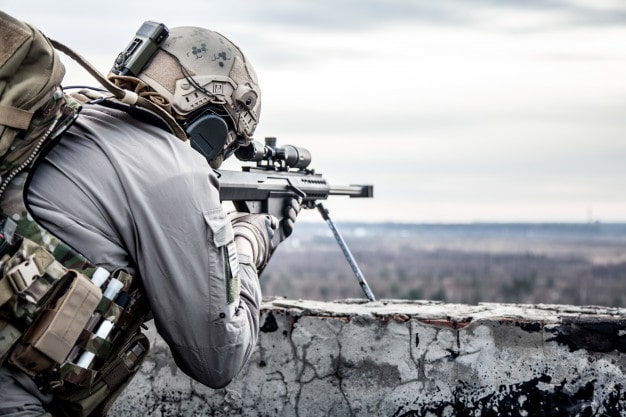 sniper rifle